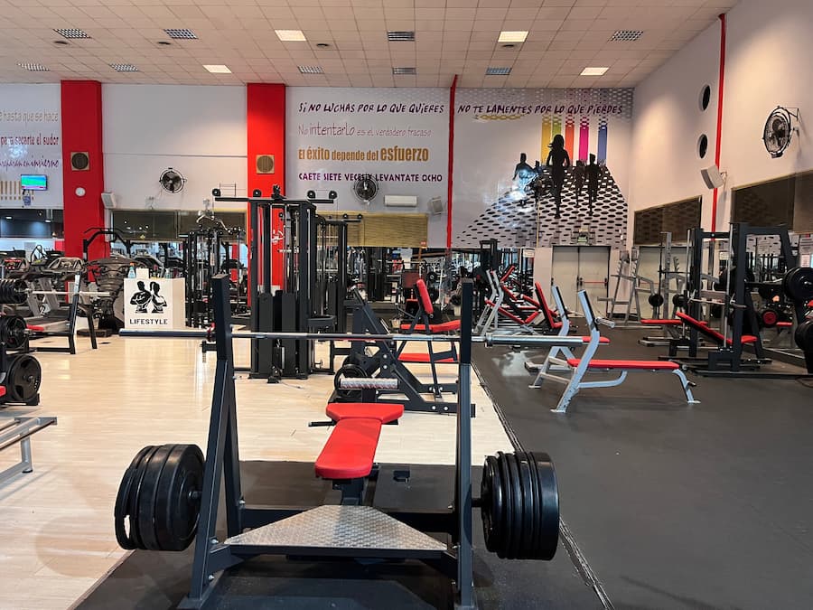 detalle sala musculación 5