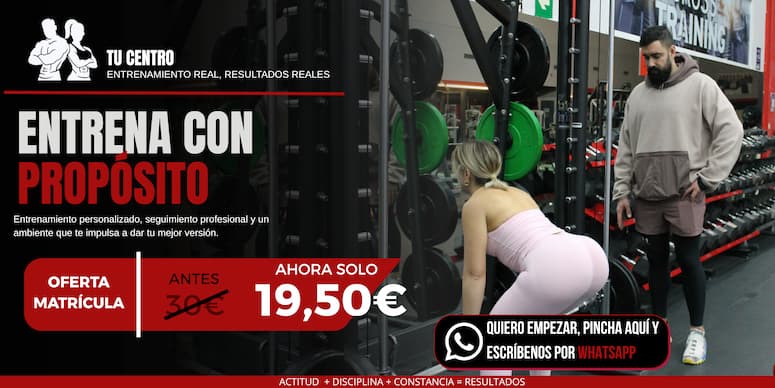 Entrena con propósito oferta matrícula